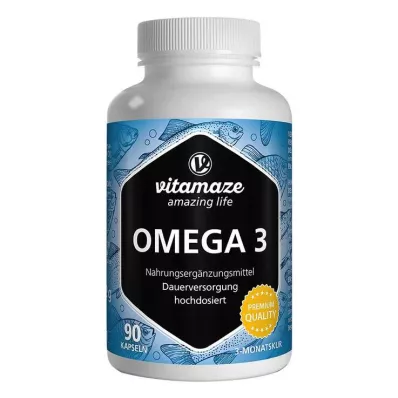 OMEGA-3 1000 mg EPA 400/DHA 300 suurannoskapseli, 90 kpl