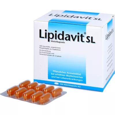 LIPIDAVIT SL Pehmeät kapselit, 100 kpl