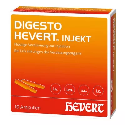 Digesto Hevert injektioampullit, 10x2 ml Digesto Hevert injektioampullit, 10x2 ml