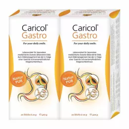 CARICOL Gastro-pussi kaksoispakkaus, 40X21 ml