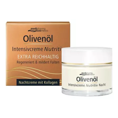Oliiviöljyn tehovoide Nutritive Night Cream, 50 ml