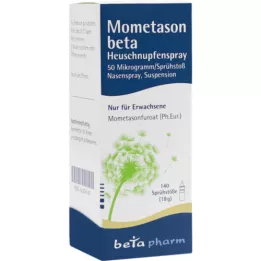 MOMETASON beta heinänuhaspray 50μg/Sp.140 Sp.St, 18 g