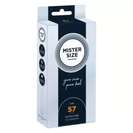 MISTER SIZE 57 kondomia, 10 kpl