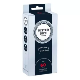 MISTER Kondomikoko 60, 10 kpl