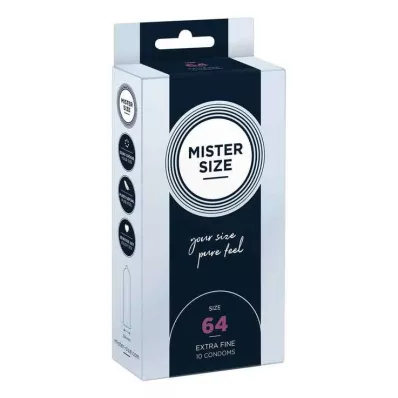 MISTER Kondomikoko 64, 10 kpl MISTER Kondomikoko 64, 10 kpl