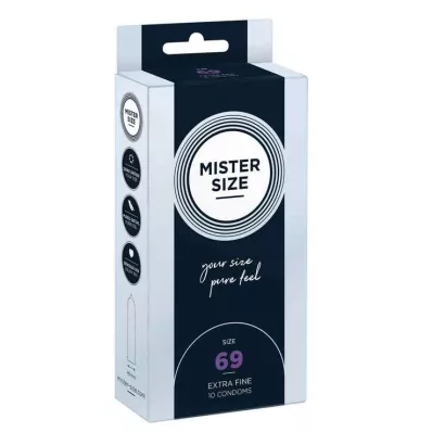 MISTER SIZE 69 kondomia, 10 kpl