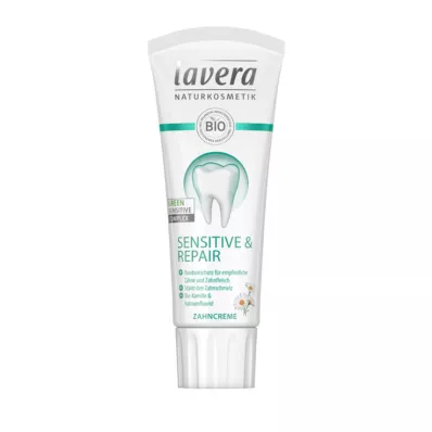 LAVERA Sensitive hammastahna &amp; Repair with fluoride, 75 ml