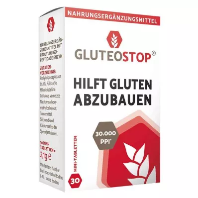 GLUTEOSTOP Tabletit, 30 kpl