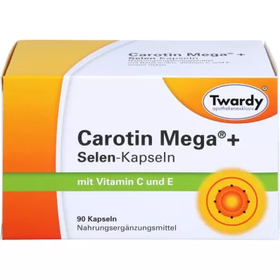 CAROTIN MEGA+selenium-kapselit, 90 kpl