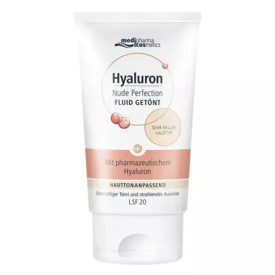 HYALURON NUDE Perfect.Fluid sävytetty s.hel HT LSF 20, 50 ml
