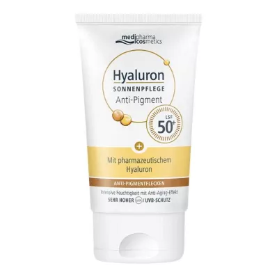 Hyaluroninen aurinkovoide kasvojen anti-pigmentti & anti-age SPF50, 50 ml Hyaluroninen aurinkovoide kasvojen anti-pigmentti & anti-age SPF50, 50 ml