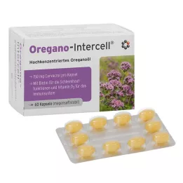 OREGANO-INTERCELL enteropäällysteiset pehmeät kapselit, 60 kpl