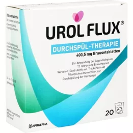 UROL FLUX Flush Therapy 400,5 mg poreileva tabletti, 20 kpl