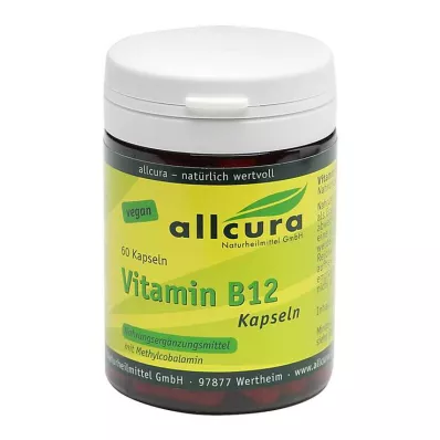 VITAMIN B12 KAPSELIT, 60 kpl