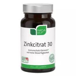 NICAPUR Sinkkisitraatti 30 kapselia, 60 kapselia