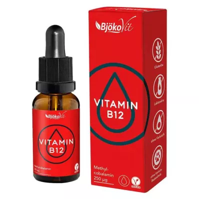 VITAMIN B12 VEGAN Metyylikobalamiinitippoja, 30 ml