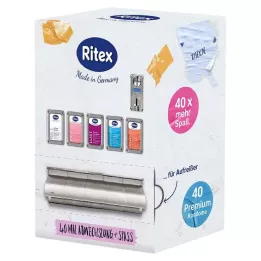 RITEX Kondomiannostelija irtopakkaus, 40 kpl