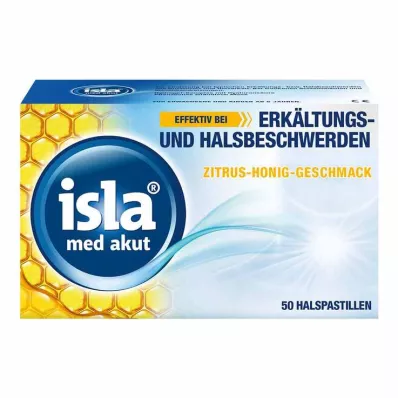 ISLA MED akuutit sitruuna-hunajapastillit, 50 kpl ISLA MED akuutit sitruuna-hunajapastillit, 50 kpl