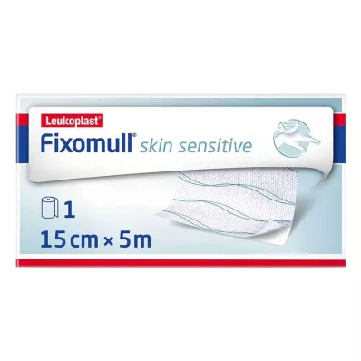 FIXOMULL Skin Sensitive 15 cmx5 m, 1 kpl FIXOMULL Skin Sensitive 15 cmx5 m, 1 kpl