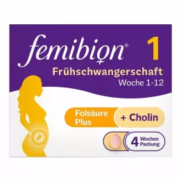FEMIBION 1 Varhaisraskauden tablettia, 28 kpl