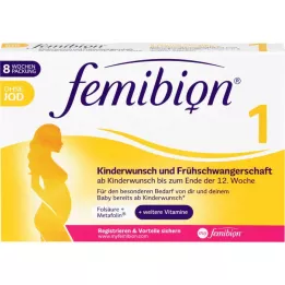 FEMIBION 1 Fertility+Early pregnancy ilman joditabletteja, 60 kpl