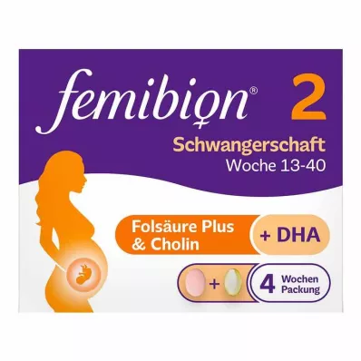 FEMIBION 2 raskausajan yhdistelmäpakkaus, 2X28 kpl