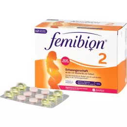 FEMIBION 2 raskausajan yhdistelmäpakkaus, 2X84 kpl
