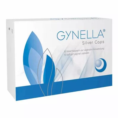 GYNELLA Silver Caps emätinkapselit, 10 kpl
