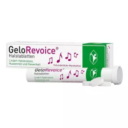 GELOREVOICE Kurkkupastillit Elderflower-Mentholfree, 20 kpl
