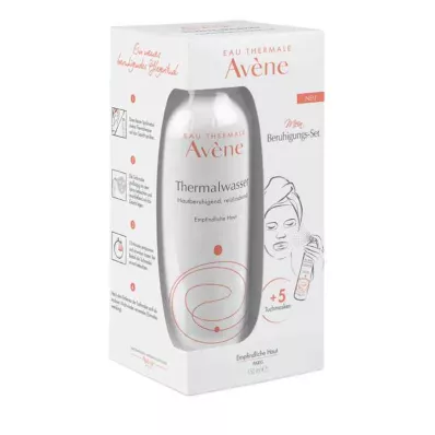 AVENE Lämpövesisuihke 150ml+5 kangasnaamiosetti, 1 p AVENE Lämpövesisuihke 150ml+5 kangasnaamiosetti, 1 p