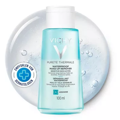 Vichy Purete Thermale silmämeikinpoistoaine vedenpitävä / R, 100 ml