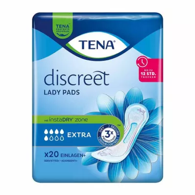 TENA LADY Discreet-tyynyt extra, 20 kpl TENA LADY Discreet-tyynyt extra, 20 kpl