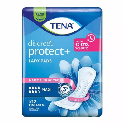 TENA® huomaamattomat maksityynyt inkontinenssiin, 12 kpl TENA® huomaamattomat maksityynyt inkontinenssiin, 12 kpl