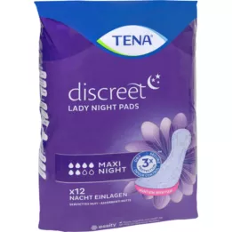 TENA LADY Discreet-tyynyt maxi night, 12 kpl