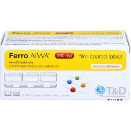 FERRO AIWA 100 mg kalvopäällysteiset tabletit, 50 kpl