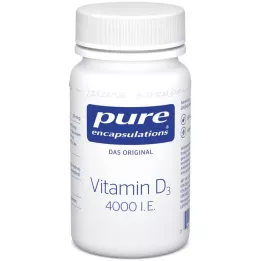 PURE ENCAPSULATIONS D3-vitamiini 4000 I.U. Kapselit, 60 kapselia