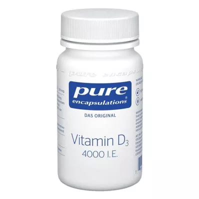 PURE ENCAPSULATIONS D3-vitamiini 4000 I.U. Kapselit, 60 kapselia PURE ENCAPSULATIONS D3-vitamiini 4000 I.U. Kapselit, 60 kapselia