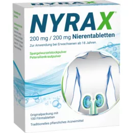 NYRAX 200 mg/200 mg munuaistabletit, 100 kpl
