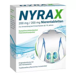 NYRAX 200 mg/200 mg munuaistabletit, 200 kpl