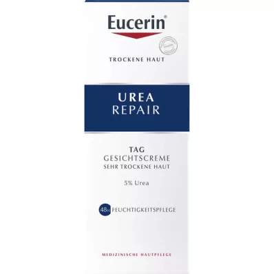 EUCERIN UreaRepair kasvovoide 5% päivä, 50 ml