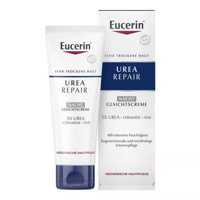 EUCERIN UreaRepair kasvovoide 5% yö, 50 ml