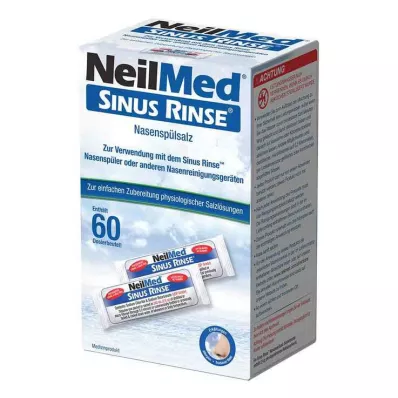 NEILMED Sinus Rinse nenähuuhtelu Suolapussi, 60X2,4 g