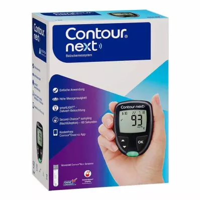 CONTOUR Seuraava NEU Aseta verensokerimittari mg/dl, 1 kpl