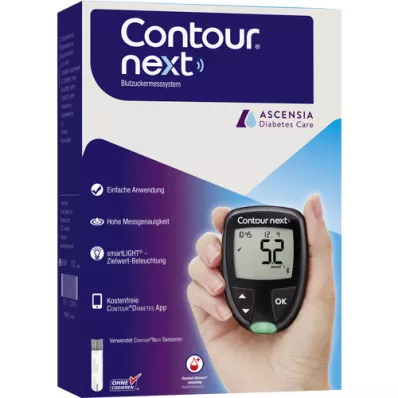 CONTOUR Seuraava NEU Aseta verensokerimittari mmol/l, 1 kpl