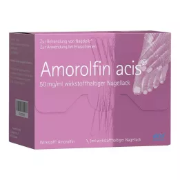 Amorolfin acis® 50 mg/ml aktiivinen kynsilakka, 3 ml