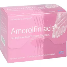 AMOROLFIN acis 50 mg/ml vaikuttavaa ainetta sisältävä kynsilakka, 6 ml