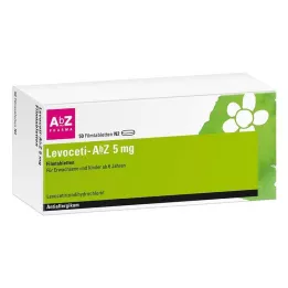 LEVOCETI-AbZ 5 mg kalvopäällysteiset tabletit, 50 kpl