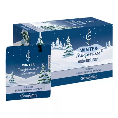 WINTER-TEEGENUSS Kaneli-kardemumma-inkivääri-inkiväärisuodatinpussi, 20X2.5 grammaa WINTER-TEEGENUSS Kaneli-kardemumma-inkivääri-inkiväärisuodatinpussi, 20X2.5 grammaa