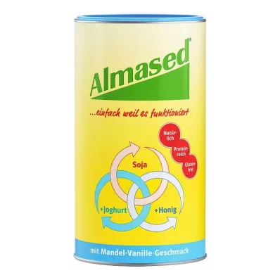 Almased elintarvikkeiden mantelivaniljajauhe, 500 g