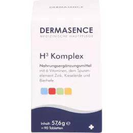 DERMASENCE H3-kompleksitabletit, 90 kpl